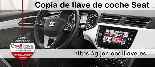 Copias de llaves de Seat en Gijón