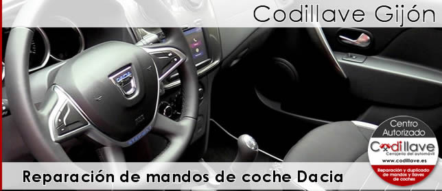 reparacion de mandos de coche dacia gijon